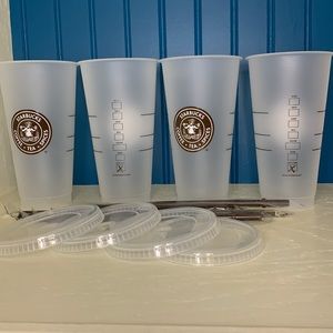 🤎 Seattle Starbucks Pikw Place Reusable Cups 🤎
